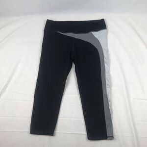 fabletic seabert Capri leggins black/gray/ White‎ size med